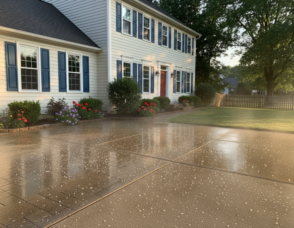 Pressure Washing Near Me In Dublin OH: Scheduling Around Rain And Weather