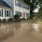 Pressure Washing Near Me In Dublin OH: Scheduling Around Rain And Weather
