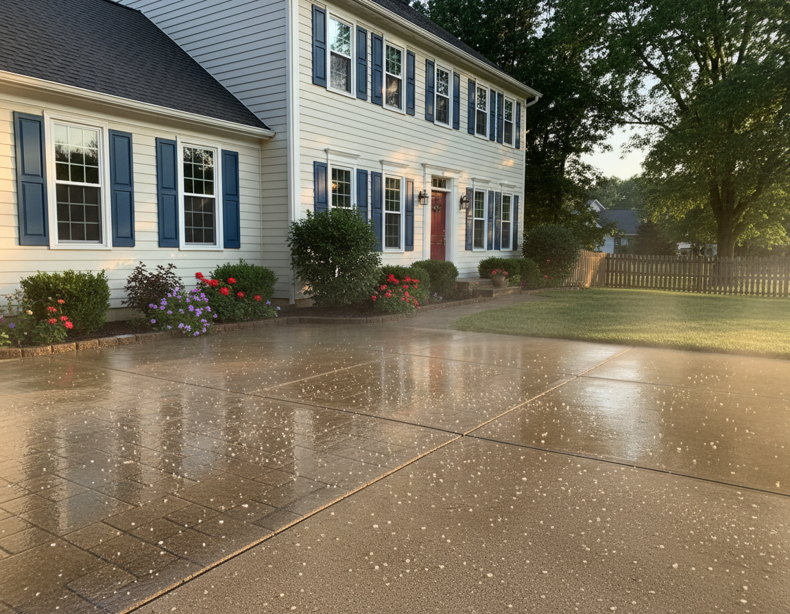 Pressure Washing Near Me In Dublin OH: Scheduling Around Rain And Weather