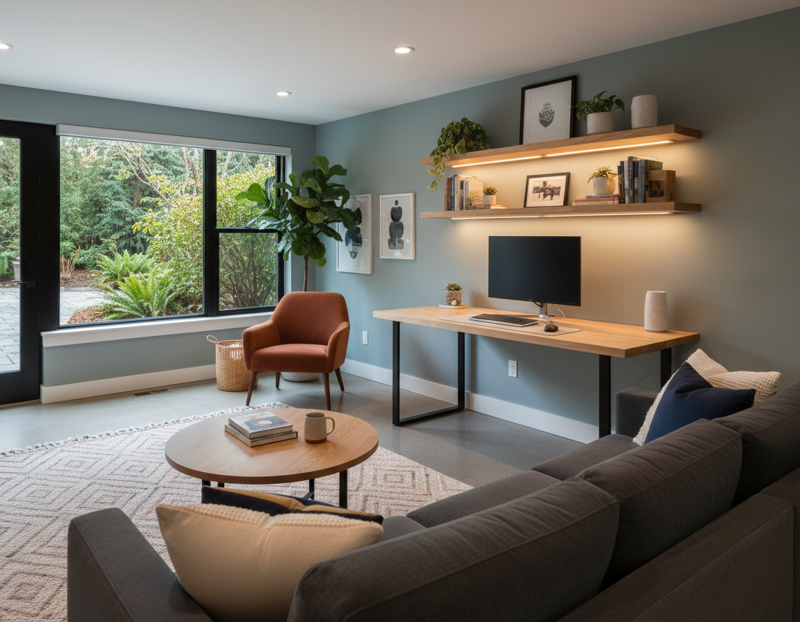 Basement Remodeling Seattle Ideas For Entertainment And Recreation Rooms