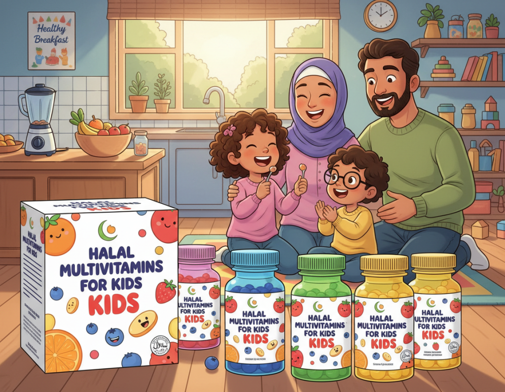 Comparing Sugary Supplements vs Natural Halal Vitamin Gummies for Kids