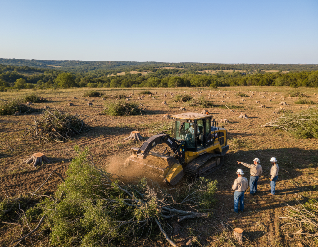 Land Clearing In Tyler TX For Homes Ranches And Developments