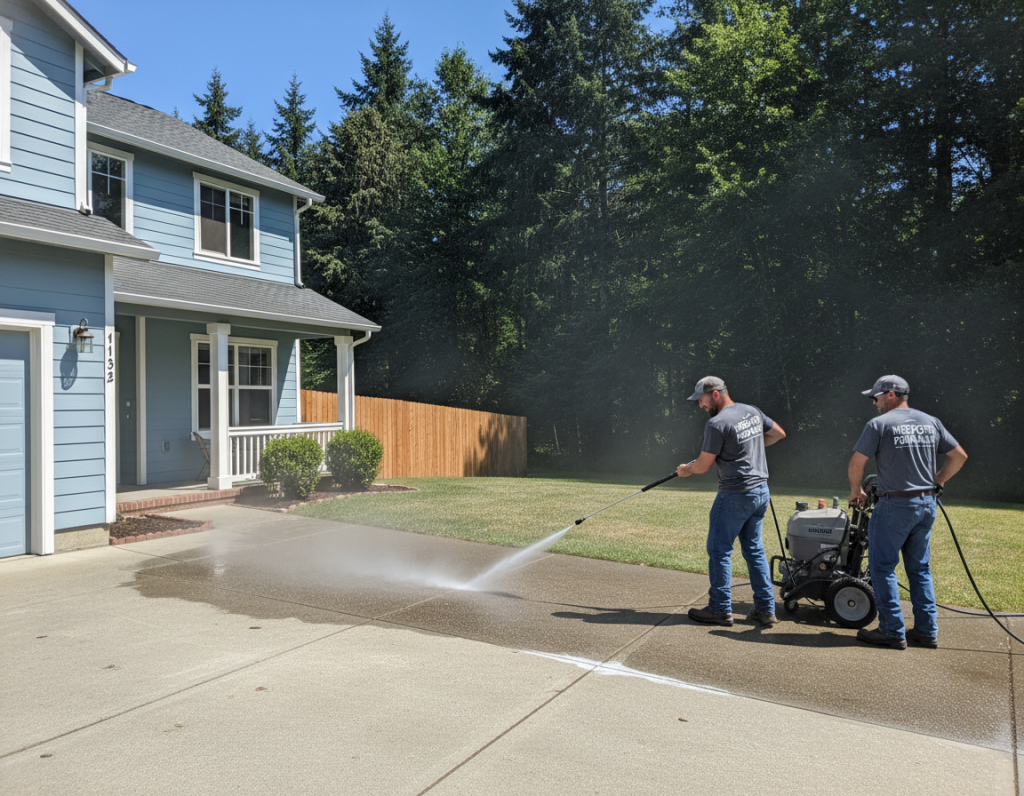 Building Pressure Washing Near Medford