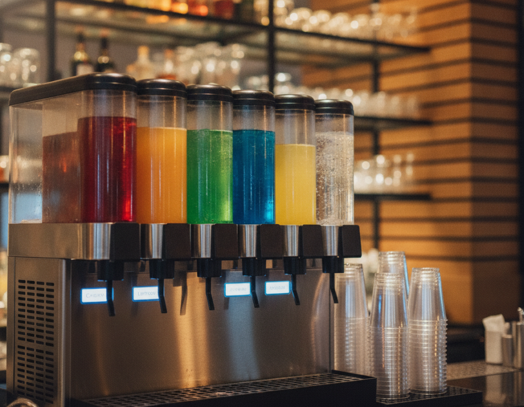Bar Soda Dispenser Flow Rate