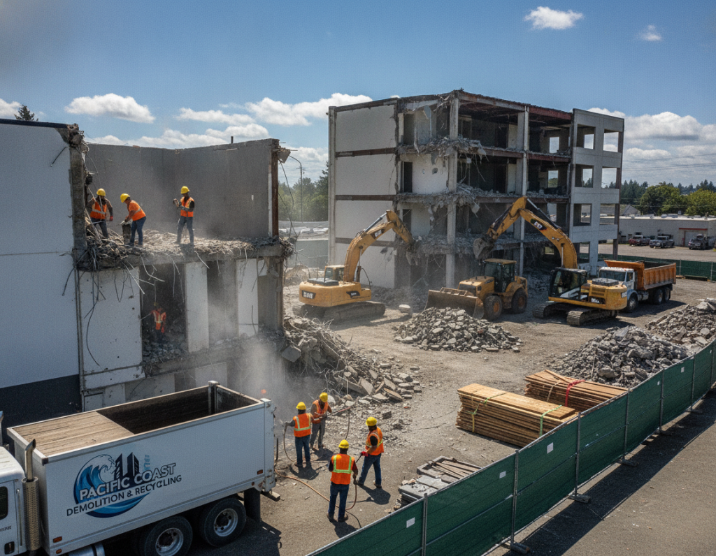 Full House Demolition Cleanout – Aloha’s Rapid Response Team